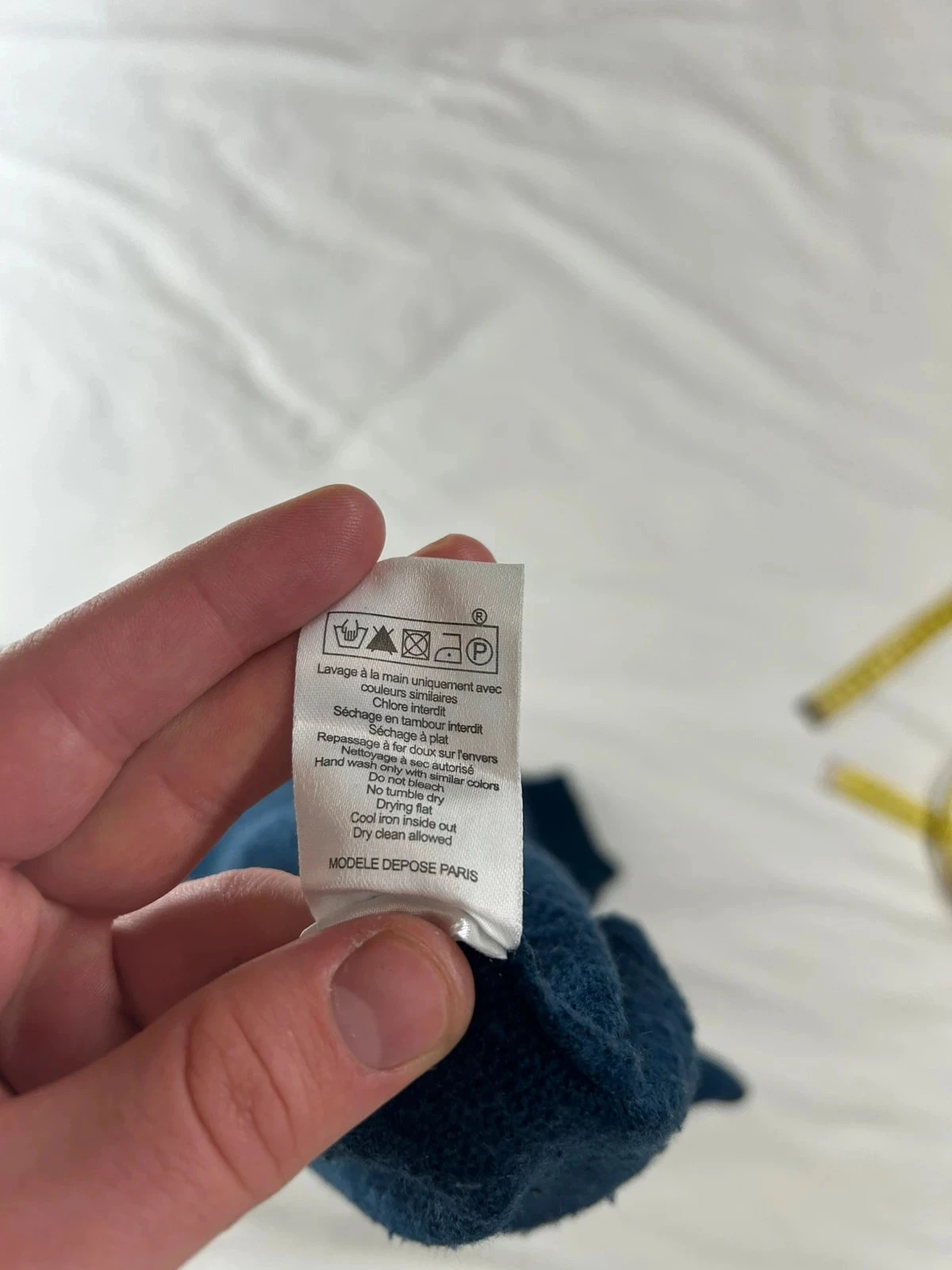 Suéter oversized almae azul marinho vintage em viscose – photo 10